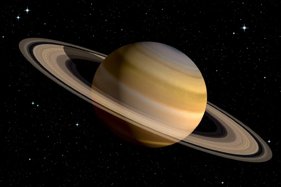 Rings Around Saturn