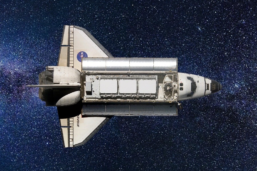 Components of space shuttle