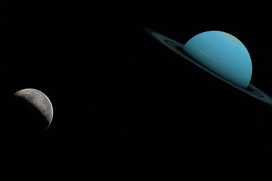 Irregular Moons Neptune