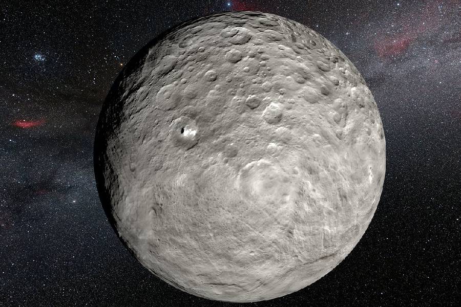Features of the First Discovered Dwarf Planet