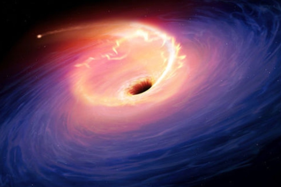 Wormhole vs Black Hole