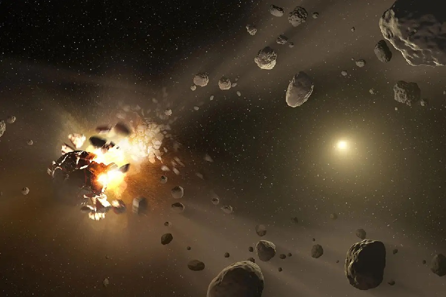 Origin of Asteroids and Meteorites