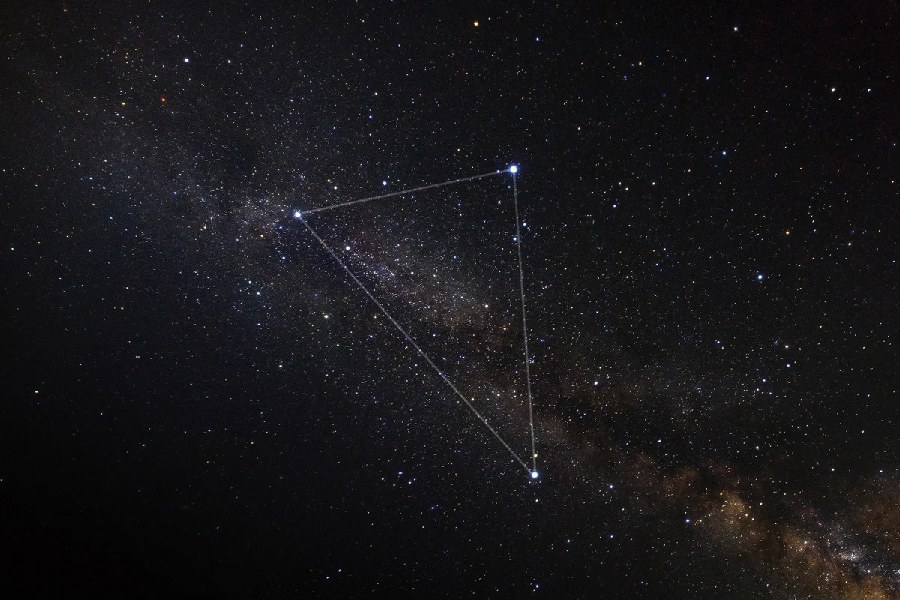 Summer Triangle Asterism